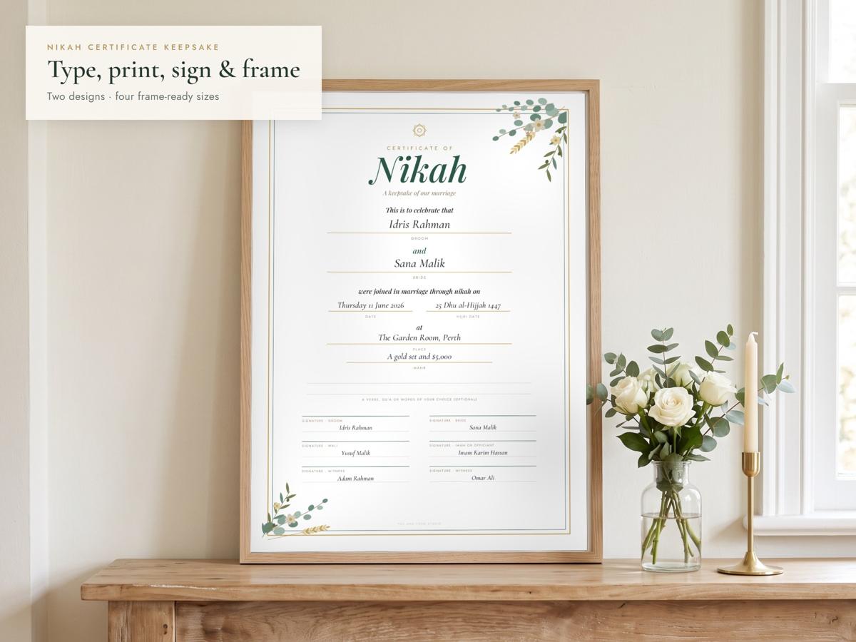 Printable Wedding Planner
